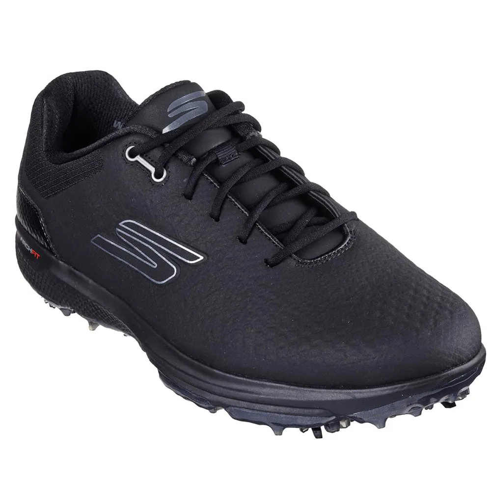 Skechers Go Golf Pro 6 Spiked Waterproof Shoes - Black