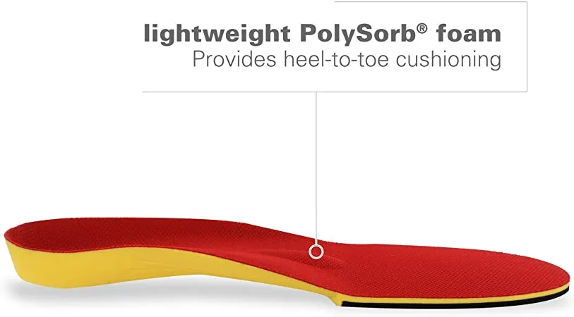 Spenco Polysorb Walker-Runner Athletic Insole