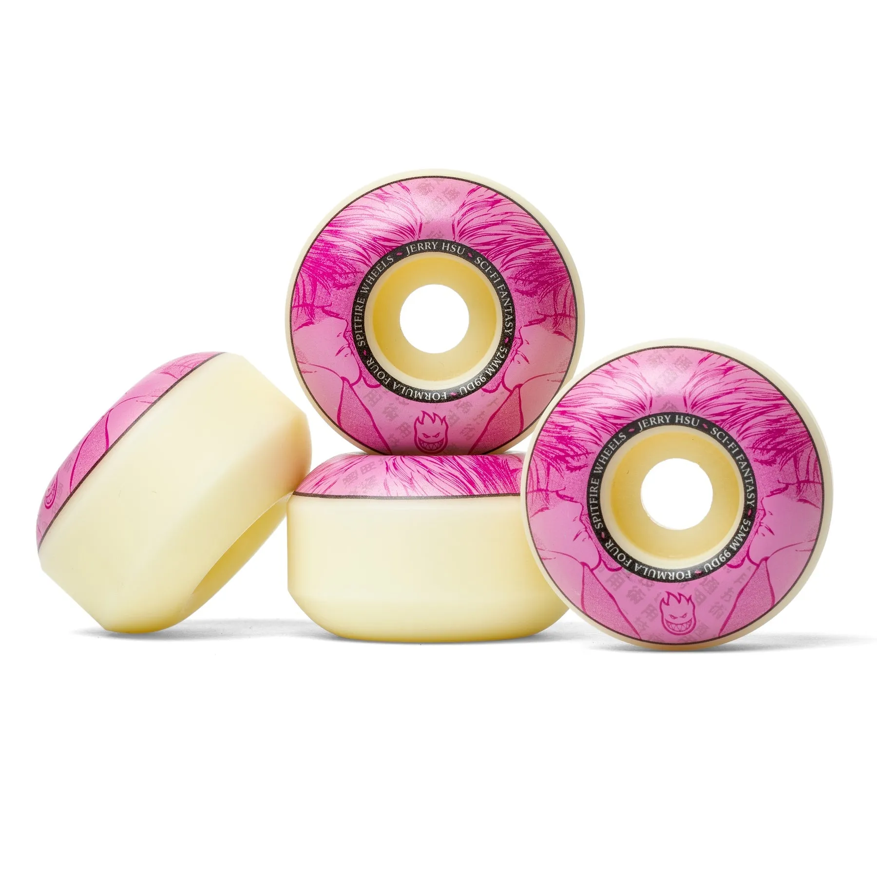 SPITFIRE WHEELS X SCI-FI FANTASY FORMULA FOUR 99D JERRY HSU CLASSIC (52MM)