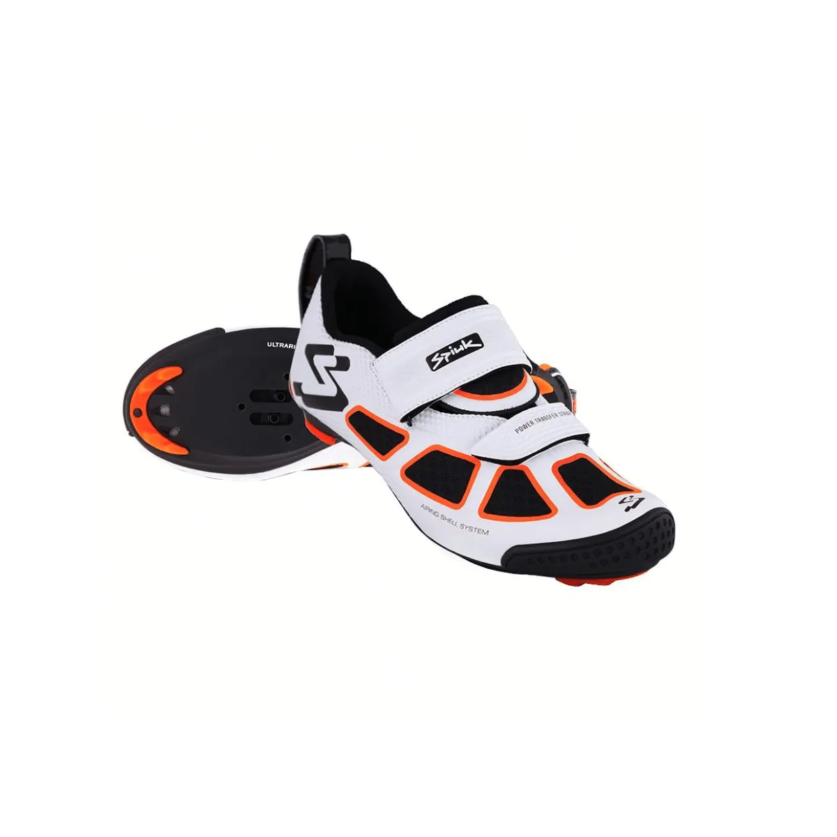 Spiuk Trivium White Orange man shoes