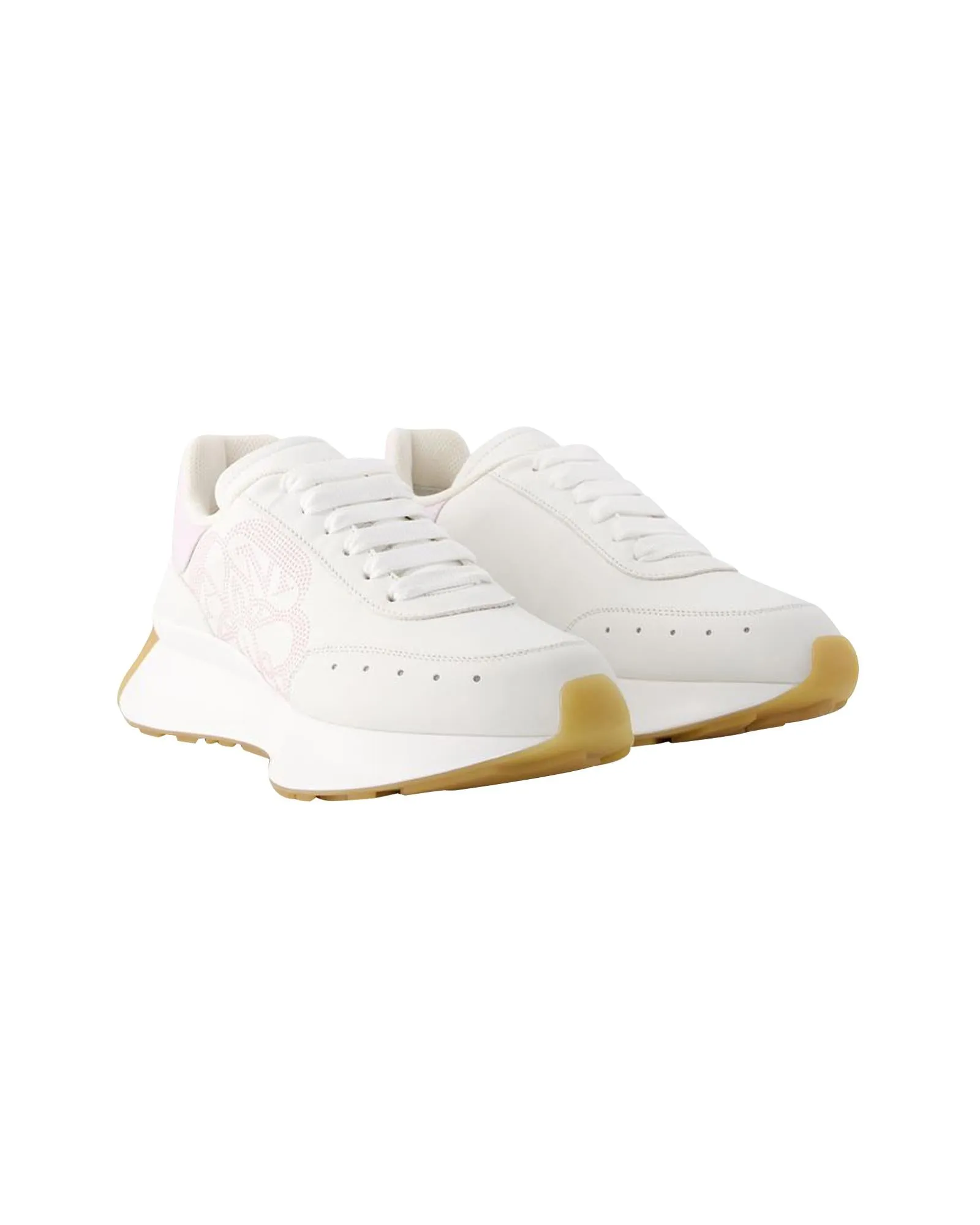 Sprint Runner Sneakers - Leather - White