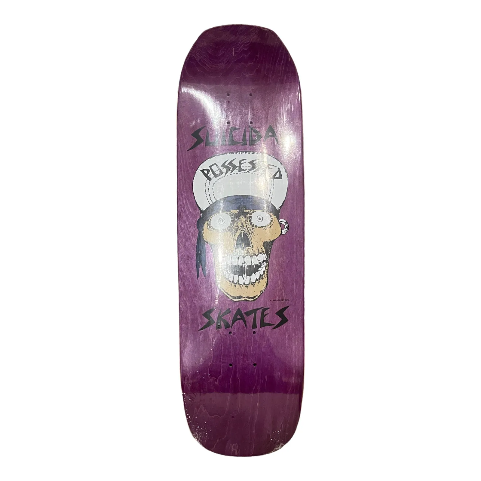 Suicidal Skates Punk Skull Deck 9.125"