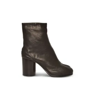 Tabi Ankle Boots 8cm Heel in Black