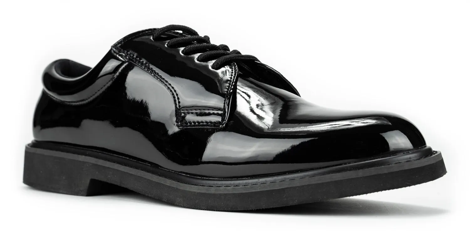 Tact Squad Leather Uniform Hi-Gloss Oxford Shoes