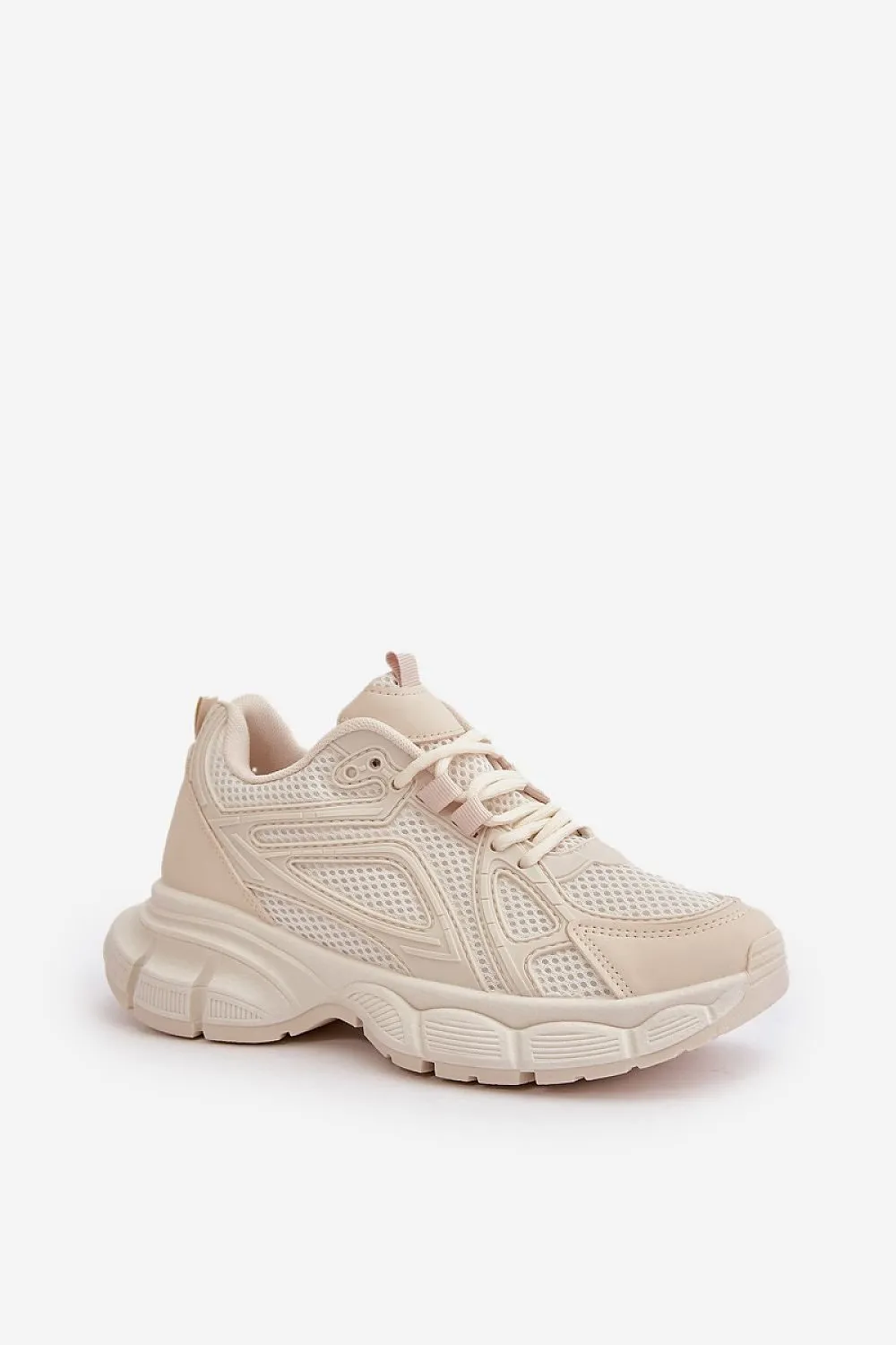 TEEK - Womens Platform Laced Sport Shoes