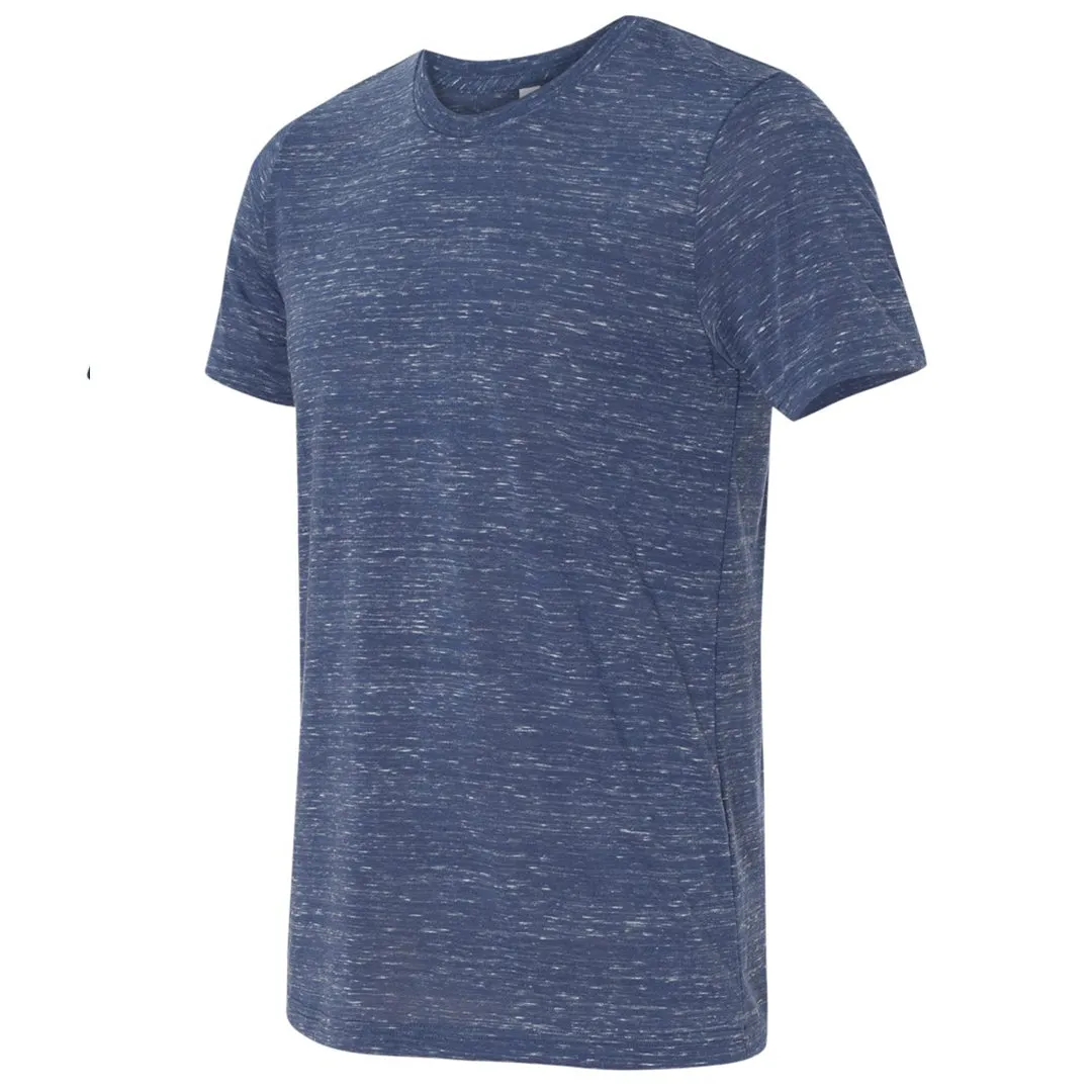 THE MAX FLECK TEE -Small only - Navy White  Marble Men's Knit T-Shirt By Robert James