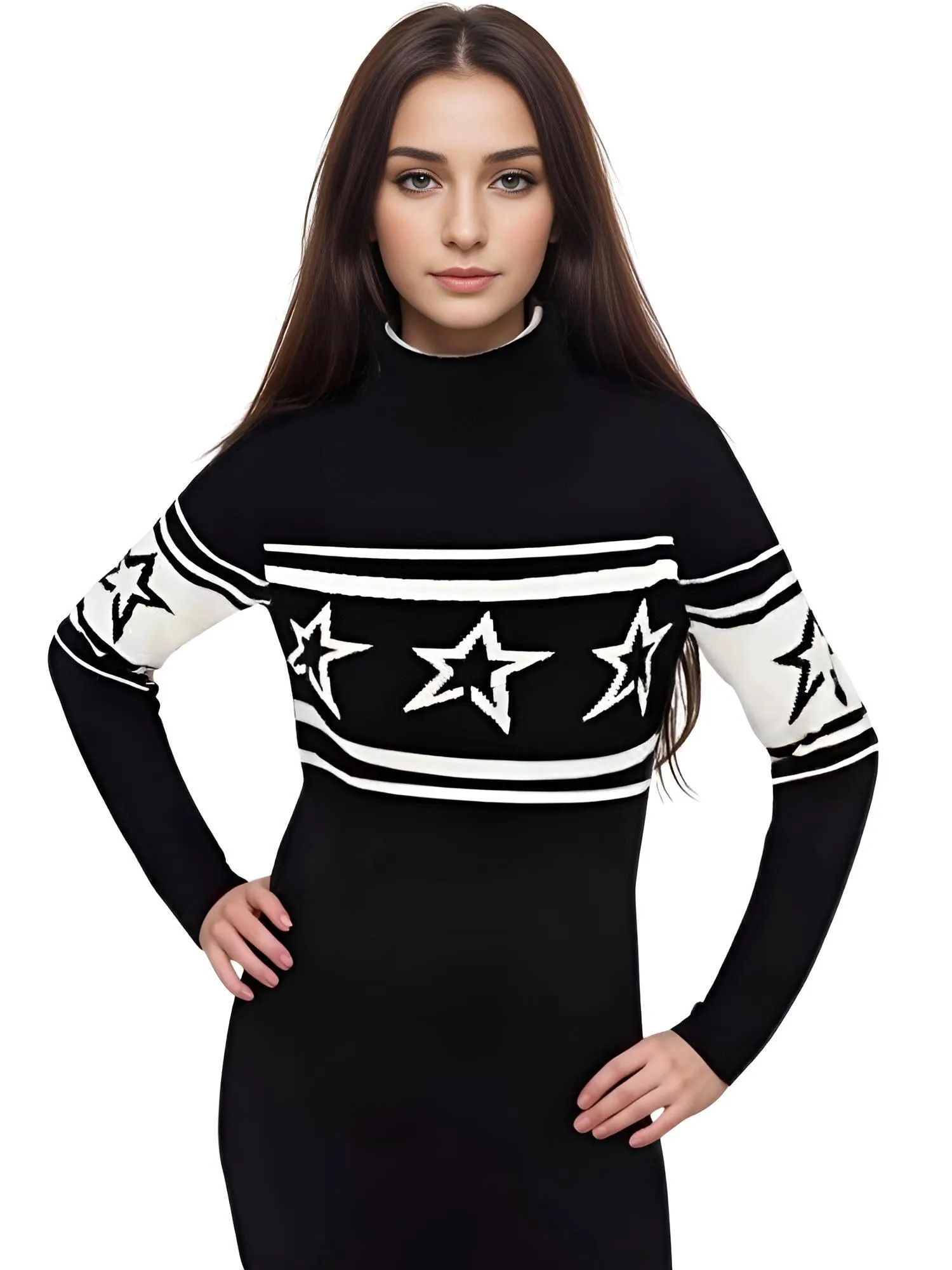 The Starry Ascent Sweater : A Tribute to the Epitome of European and American Elegance