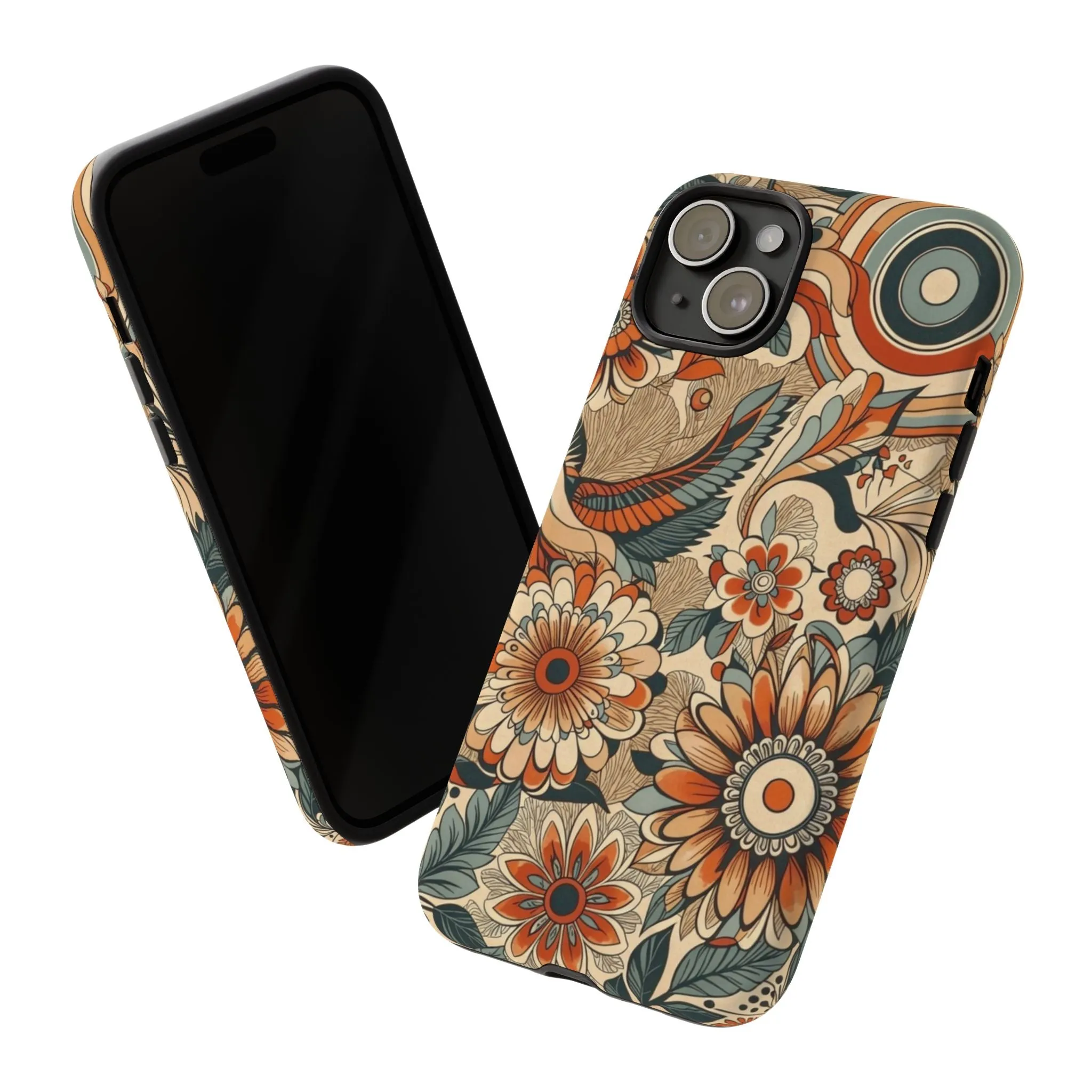 This Vintage Floral Cell Phone Case Will Make You the Trendiest Bird in Town