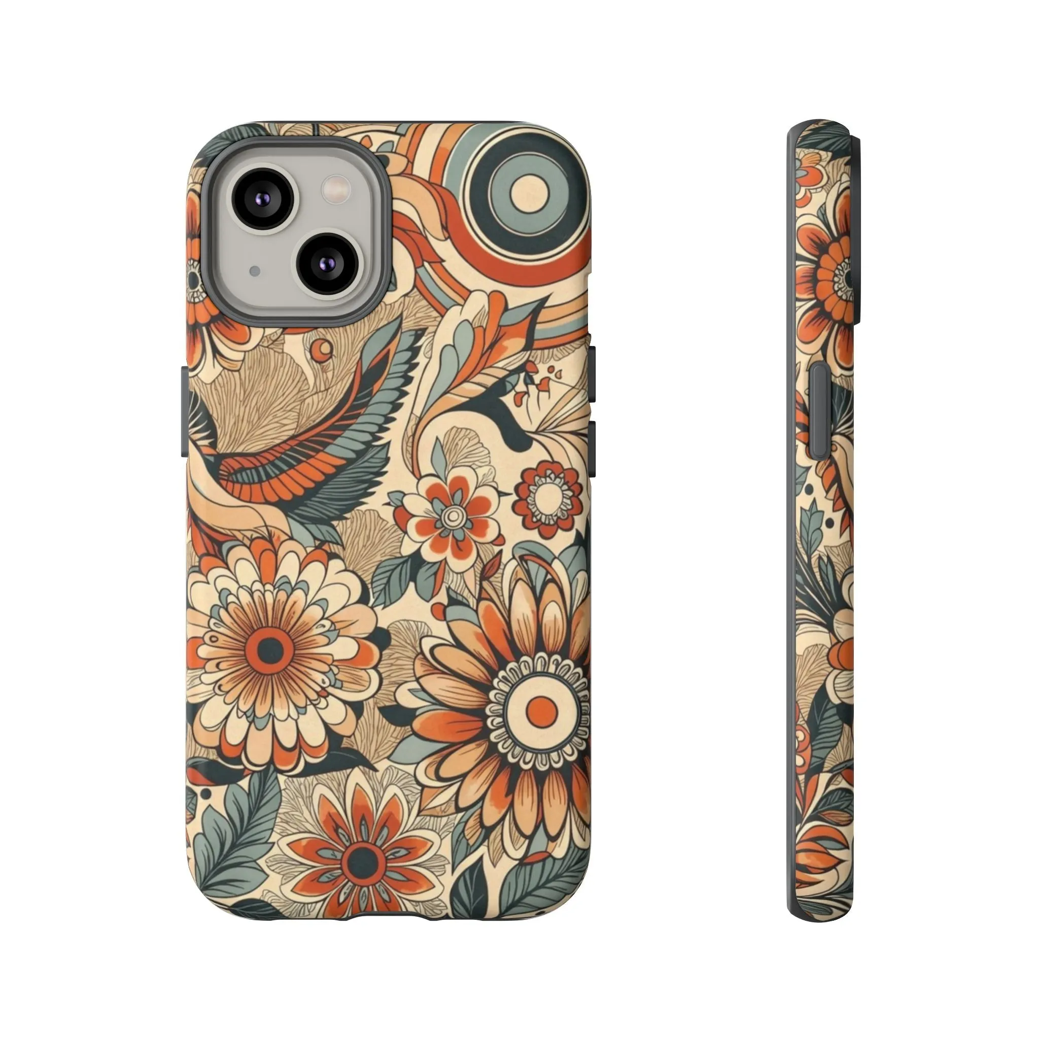 This Vintage Floral Cell Phone Case Will Make You the Trendiest Bird in Town