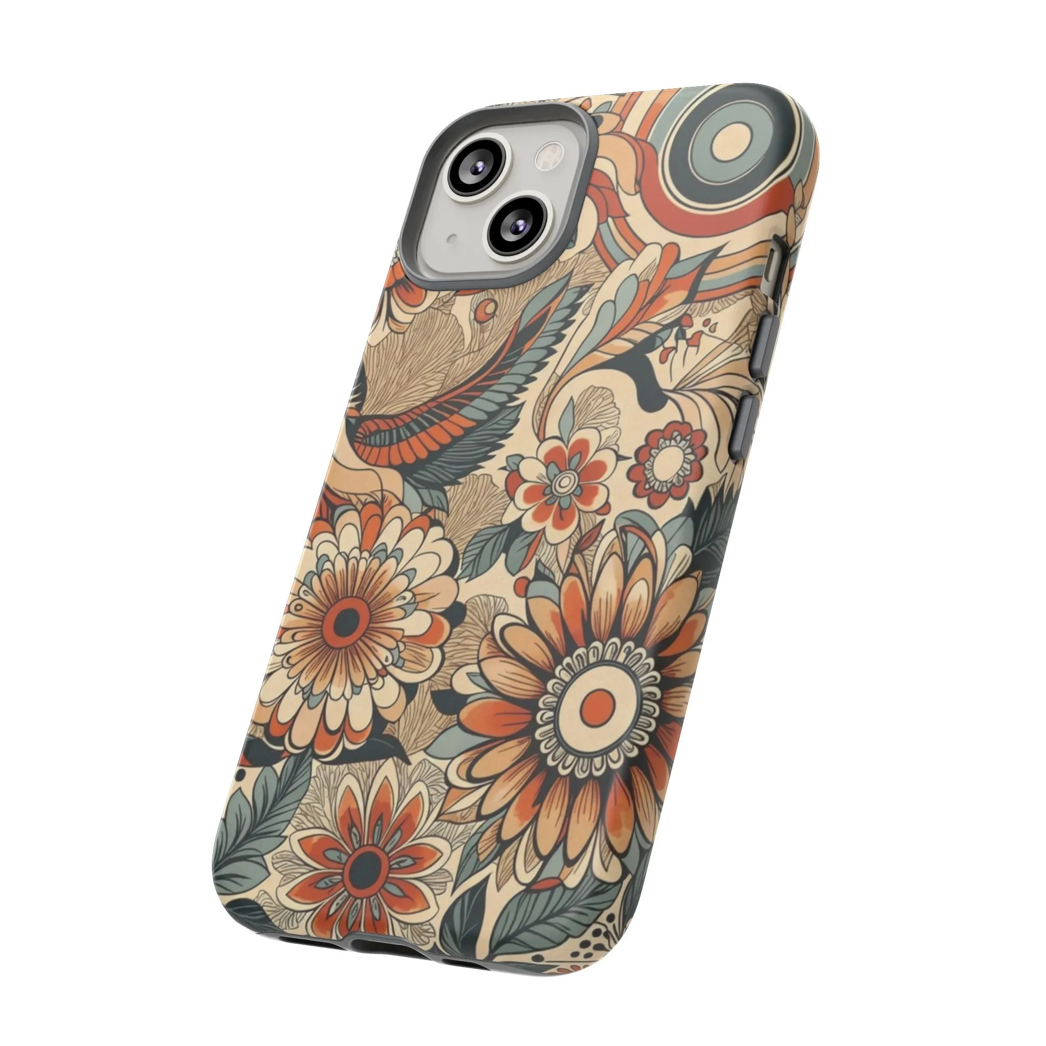 This Vintage Floral Cell Phone Case Will Make You the Trendiest Bird in Town