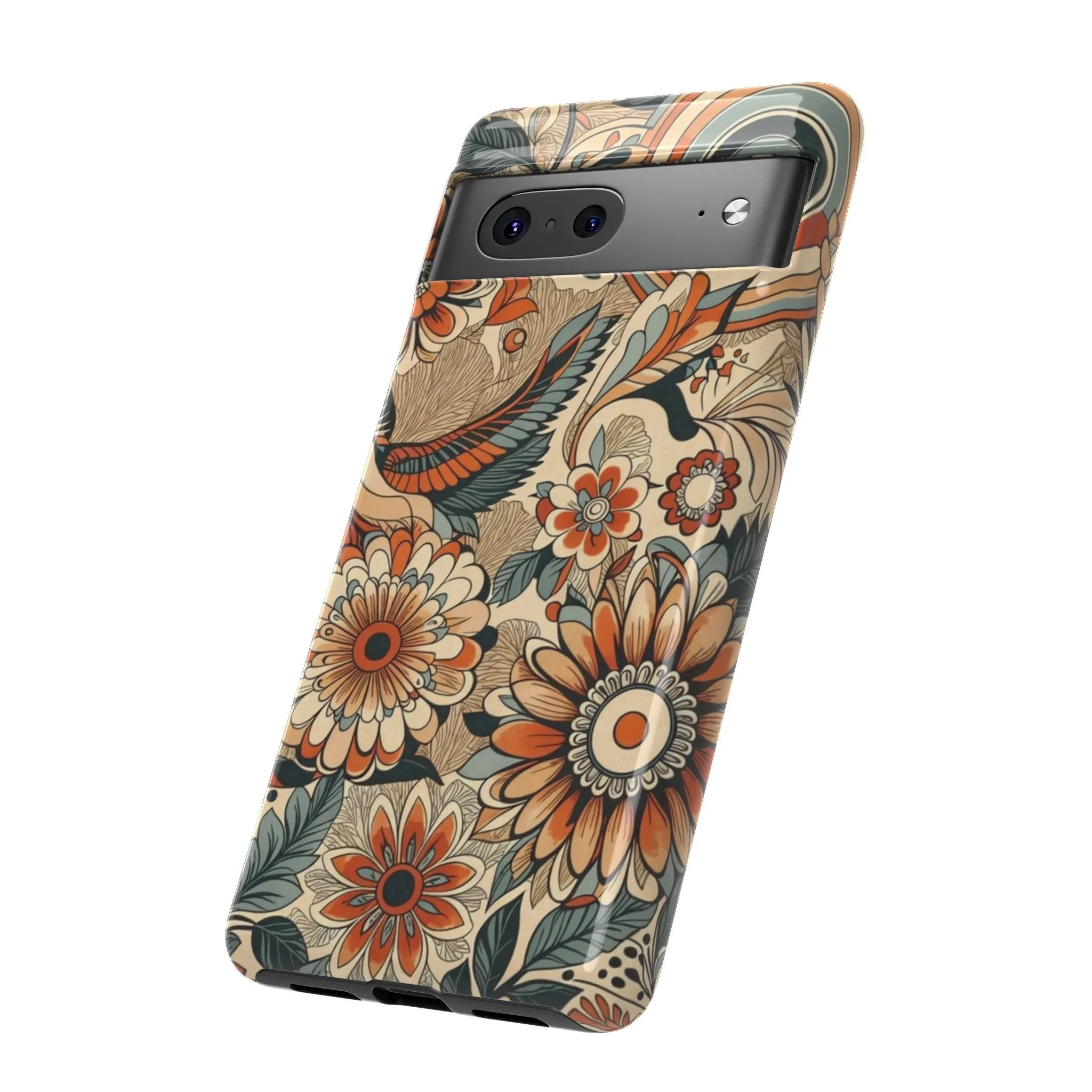 This Vintage Floral Cell Phone Case Will Make You the Trendiest Bird in Town