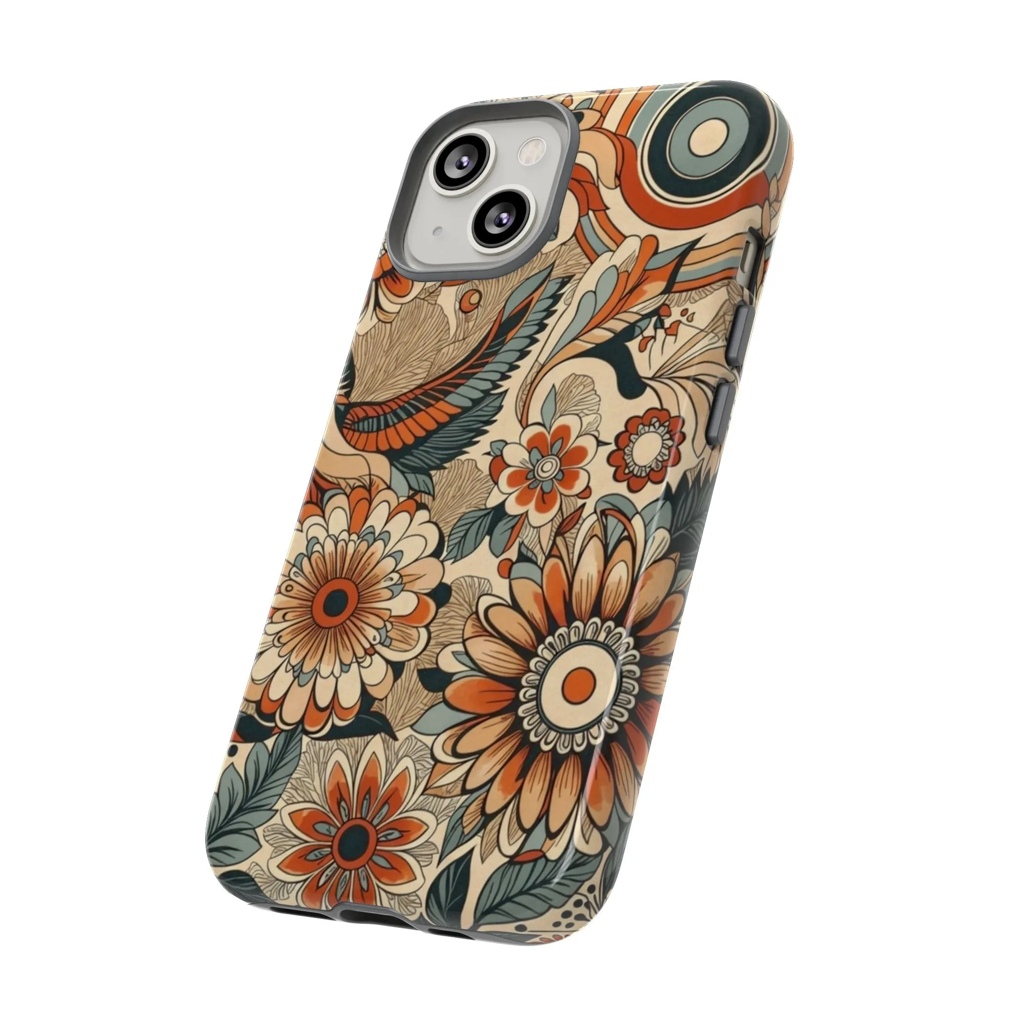 This Vintage Floral Cell Phone Case Will Make You the Trendiest Bird in Town