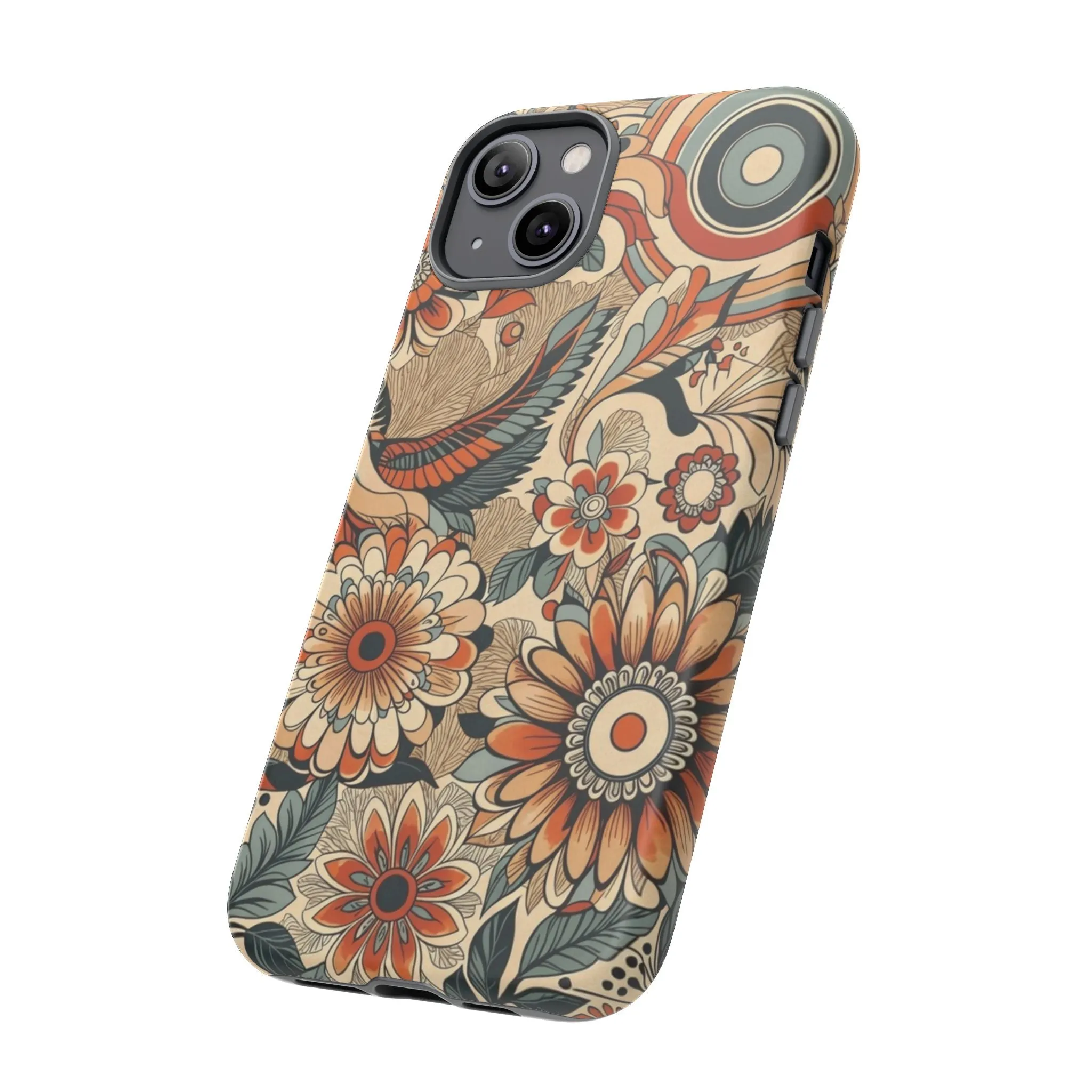 This Vintage Floral Cell Phone Case Will Make You the Trendiest Bird in Town