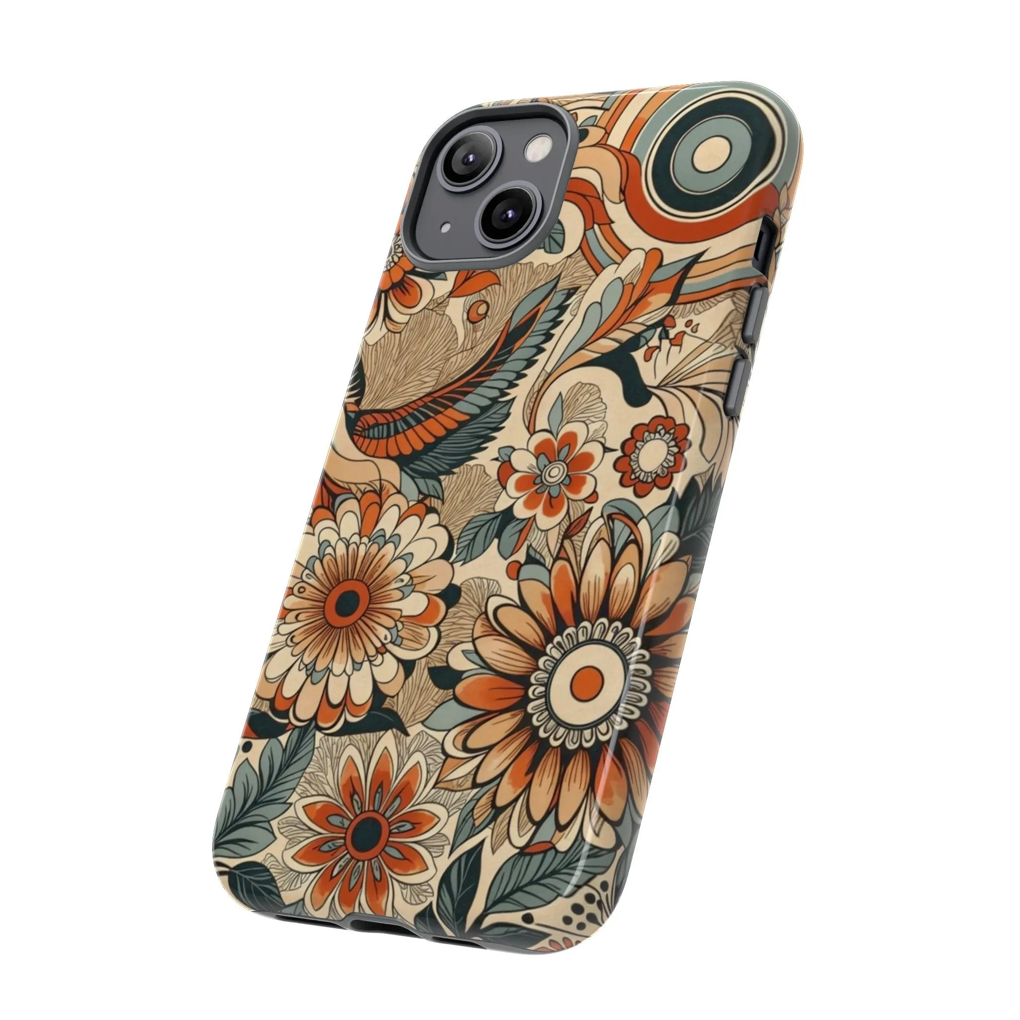 This Vintage Floral Cell Phone Case Will Make You the Trendiest Bird in Town