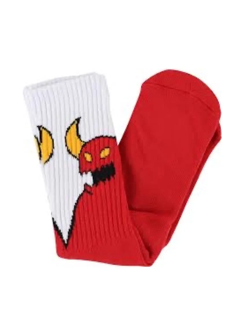 Toy Machine Sketchy Monster Socks - Red