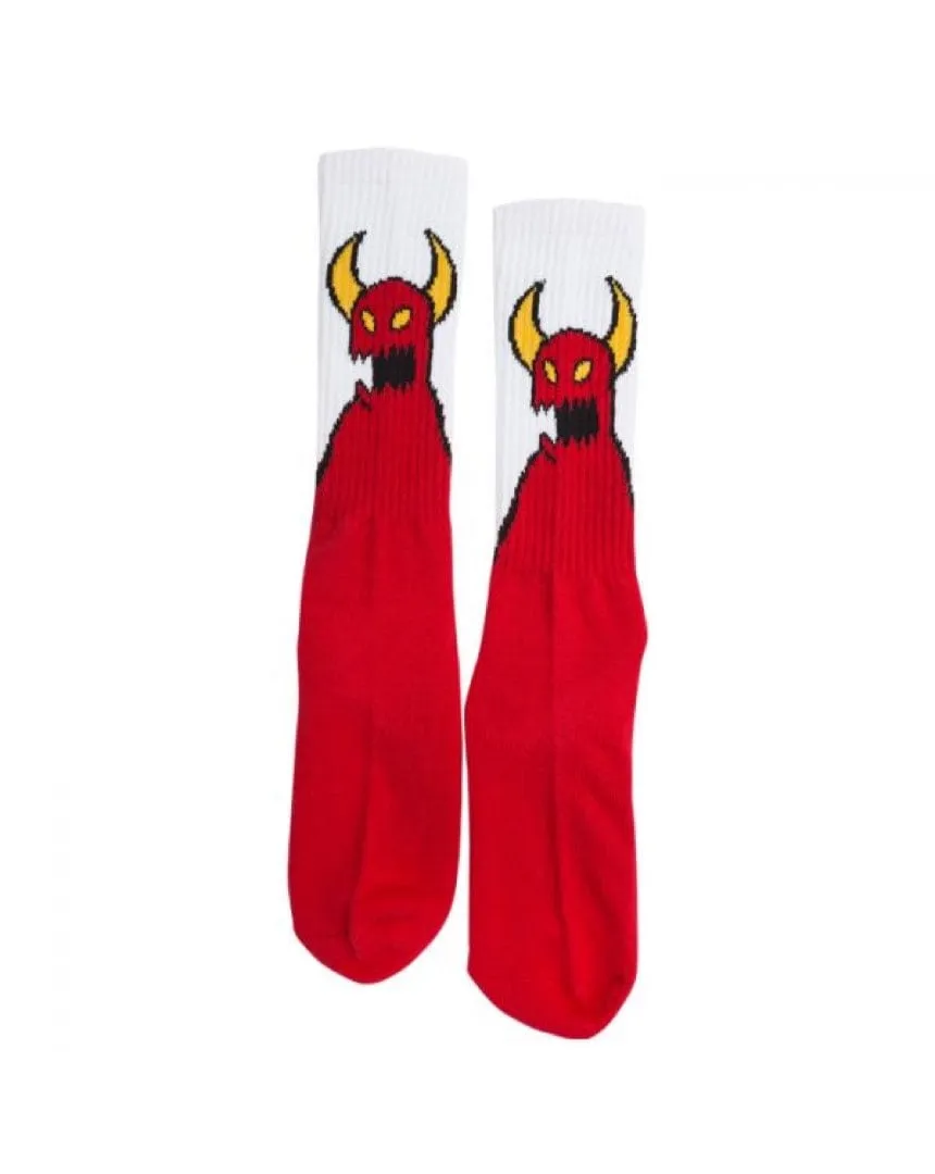 Toy Machine Sketchy Monster Socks - Red