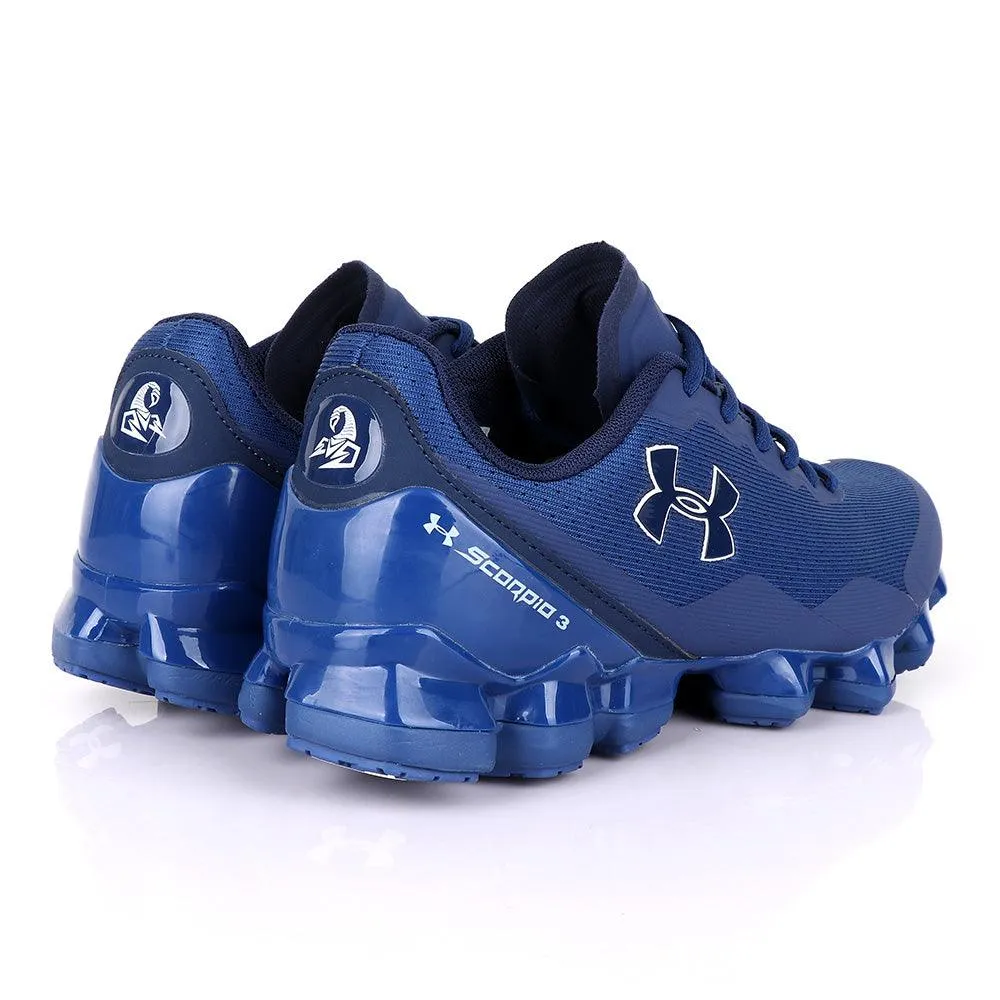 Under Armour Scorpio 3 Navy Blue With White Crest Sneaker