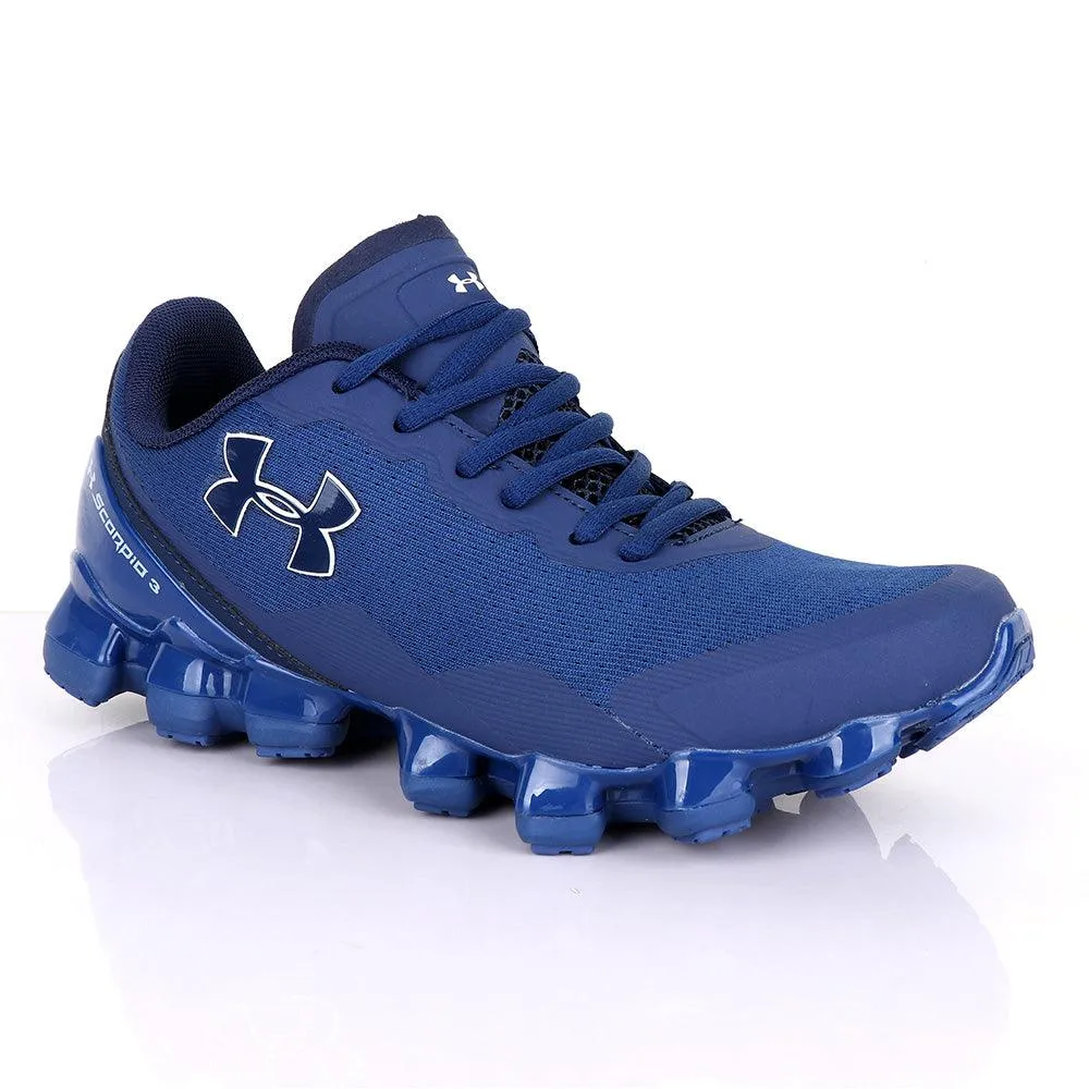 Under Armour Scorpio 3 Navy Blue With White Crest Sneaker