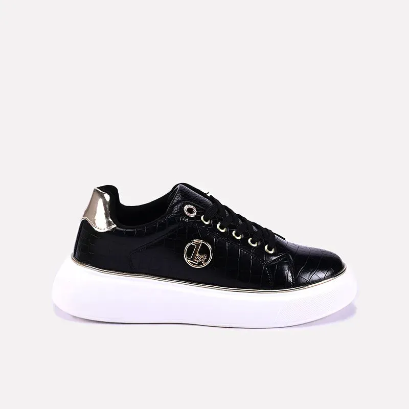 Urban Vibe Black Platform Sneakers 0440699