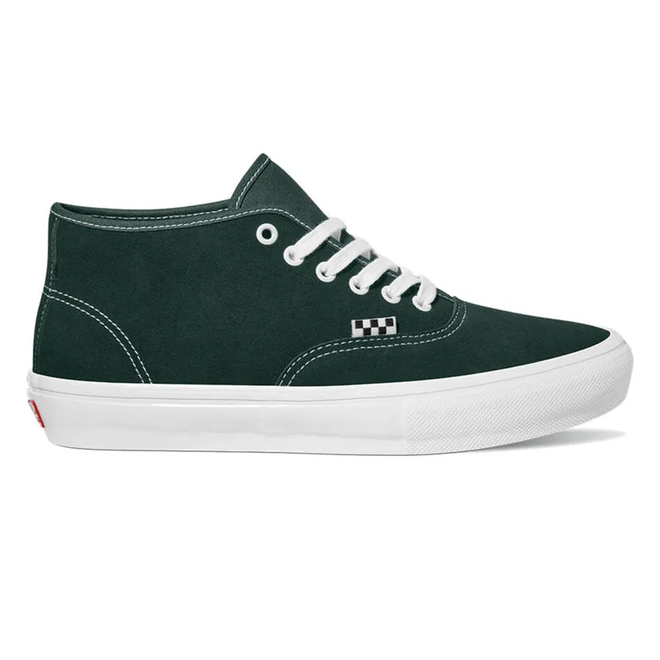 Vans Skate Authentic Mid Shoes (Dark Forest)