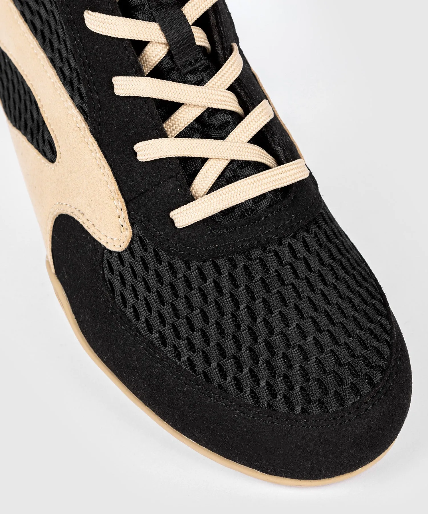 Venum Contender Boxing Shoes - Black/Sand