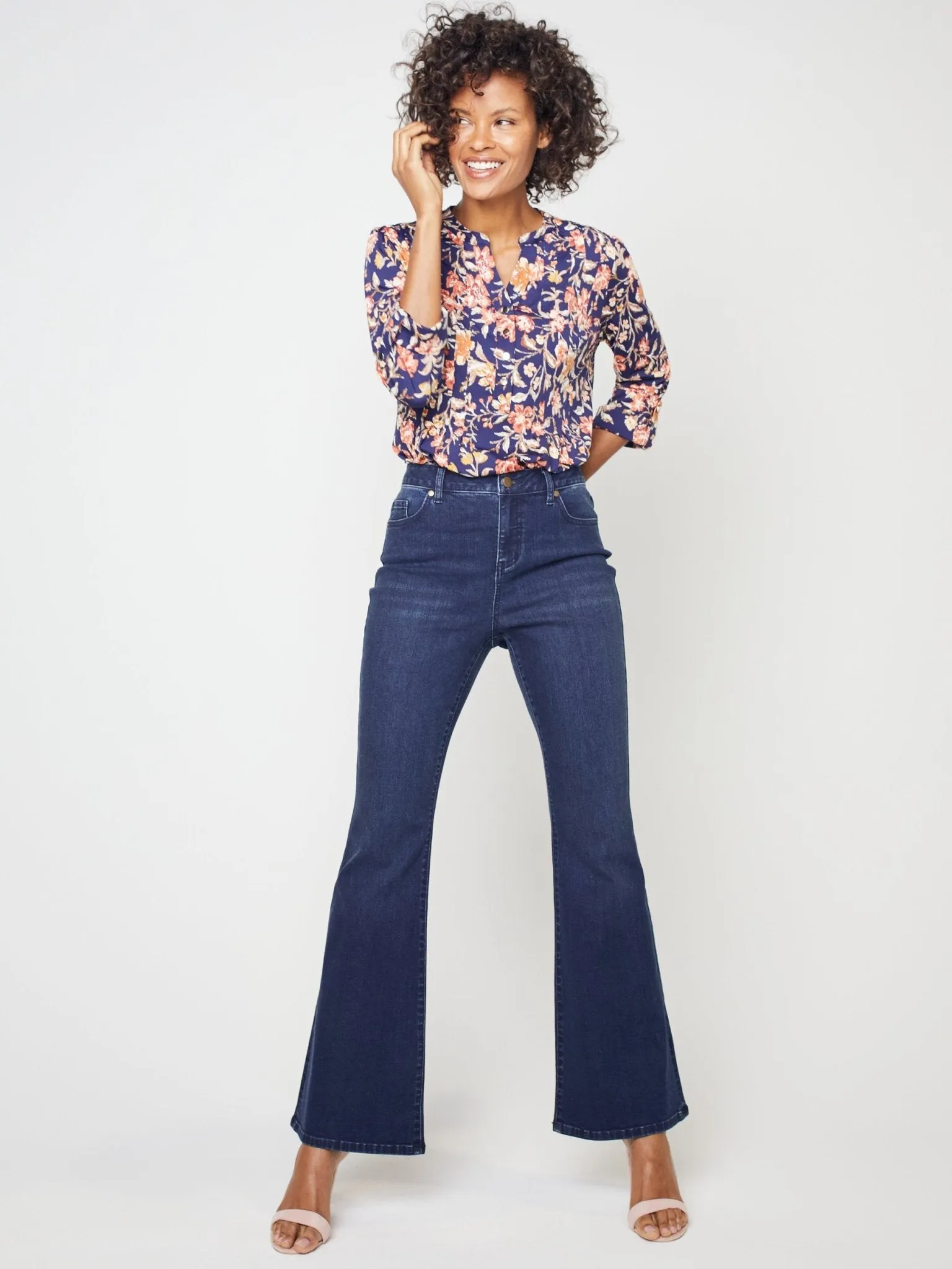 Westport Signature High Rise Modern Flare Leg Jeans