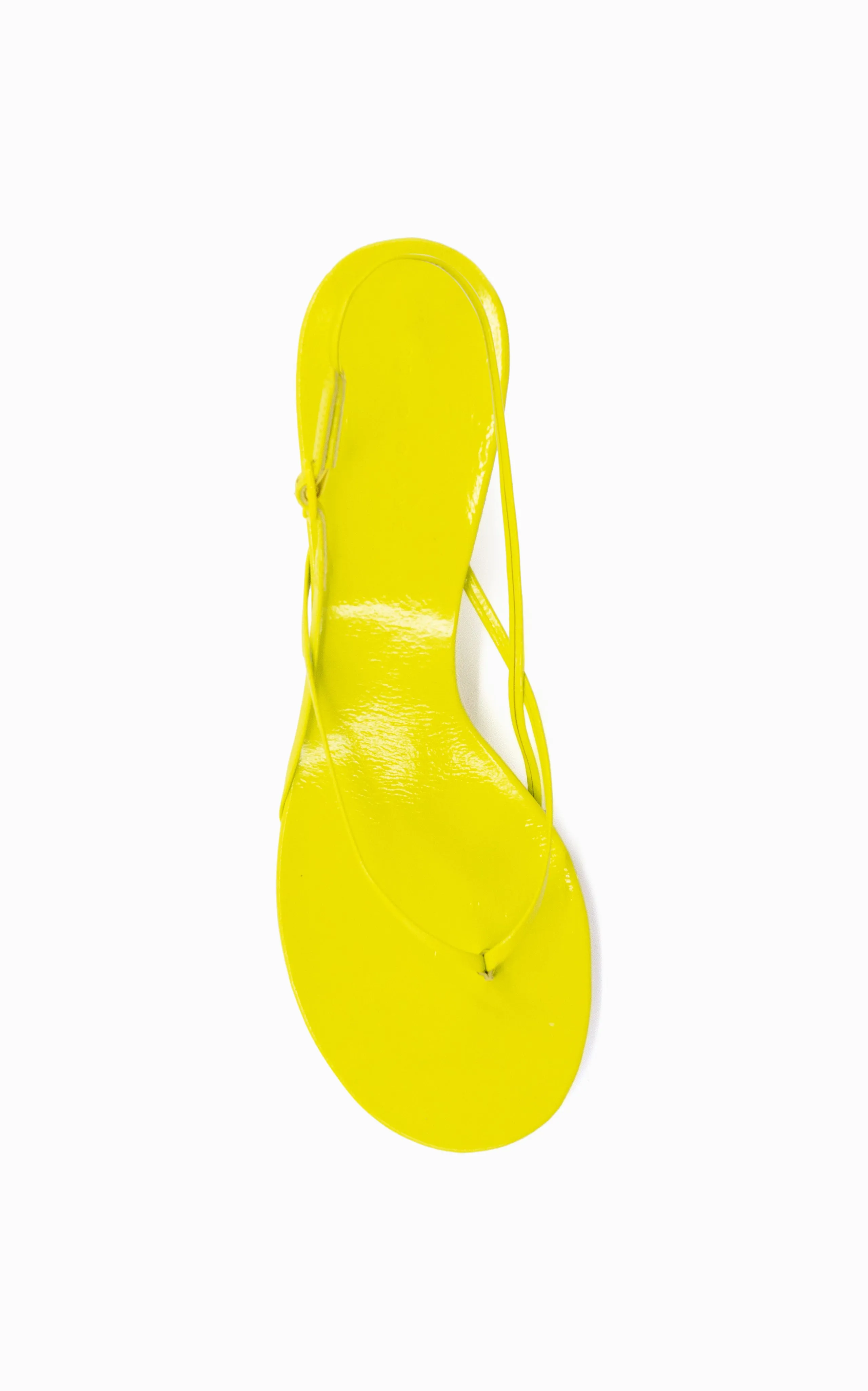 Wishbone 50 Heel | Acid Yellow