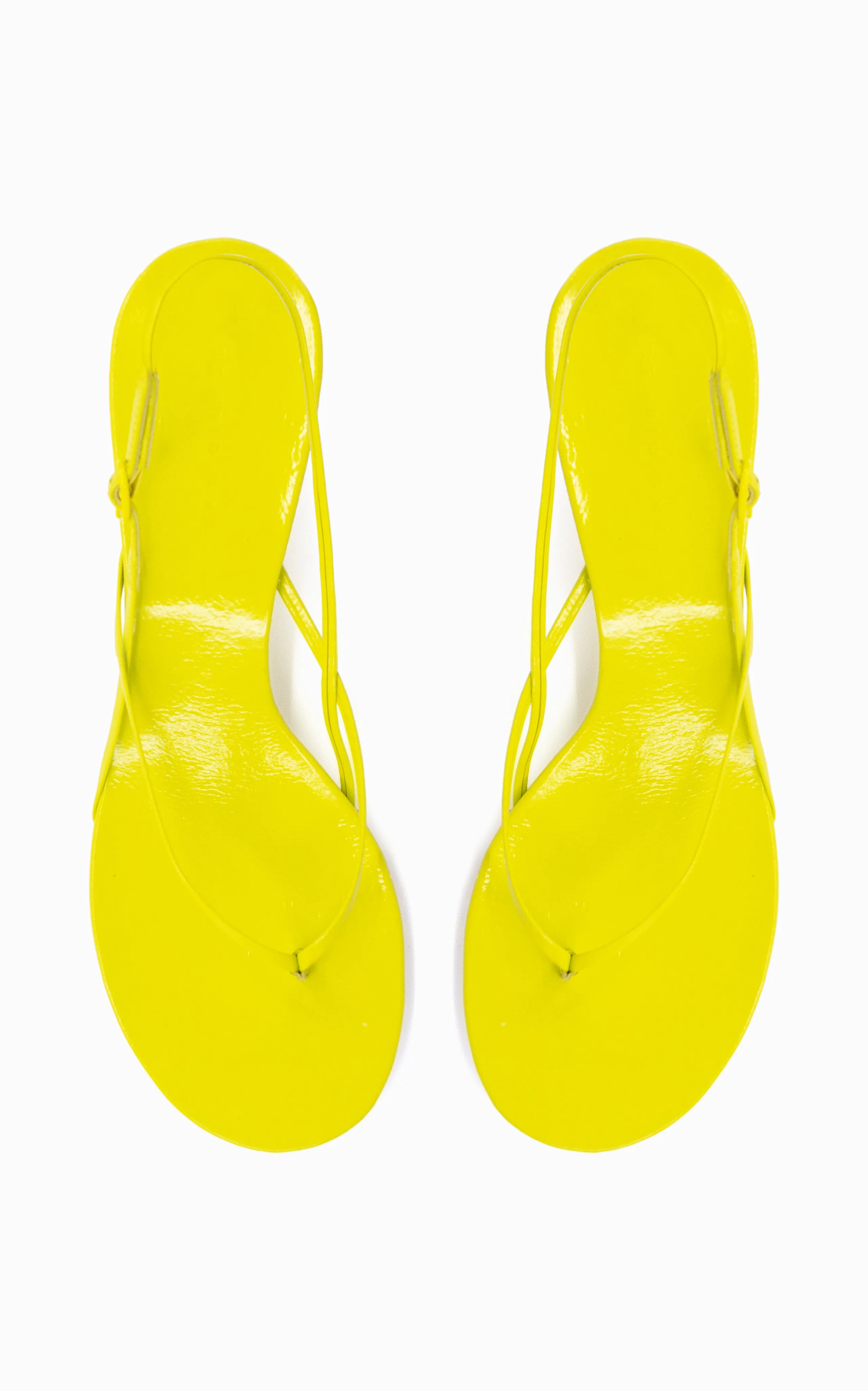 Wishbone 50 Heel | Acid Yellow