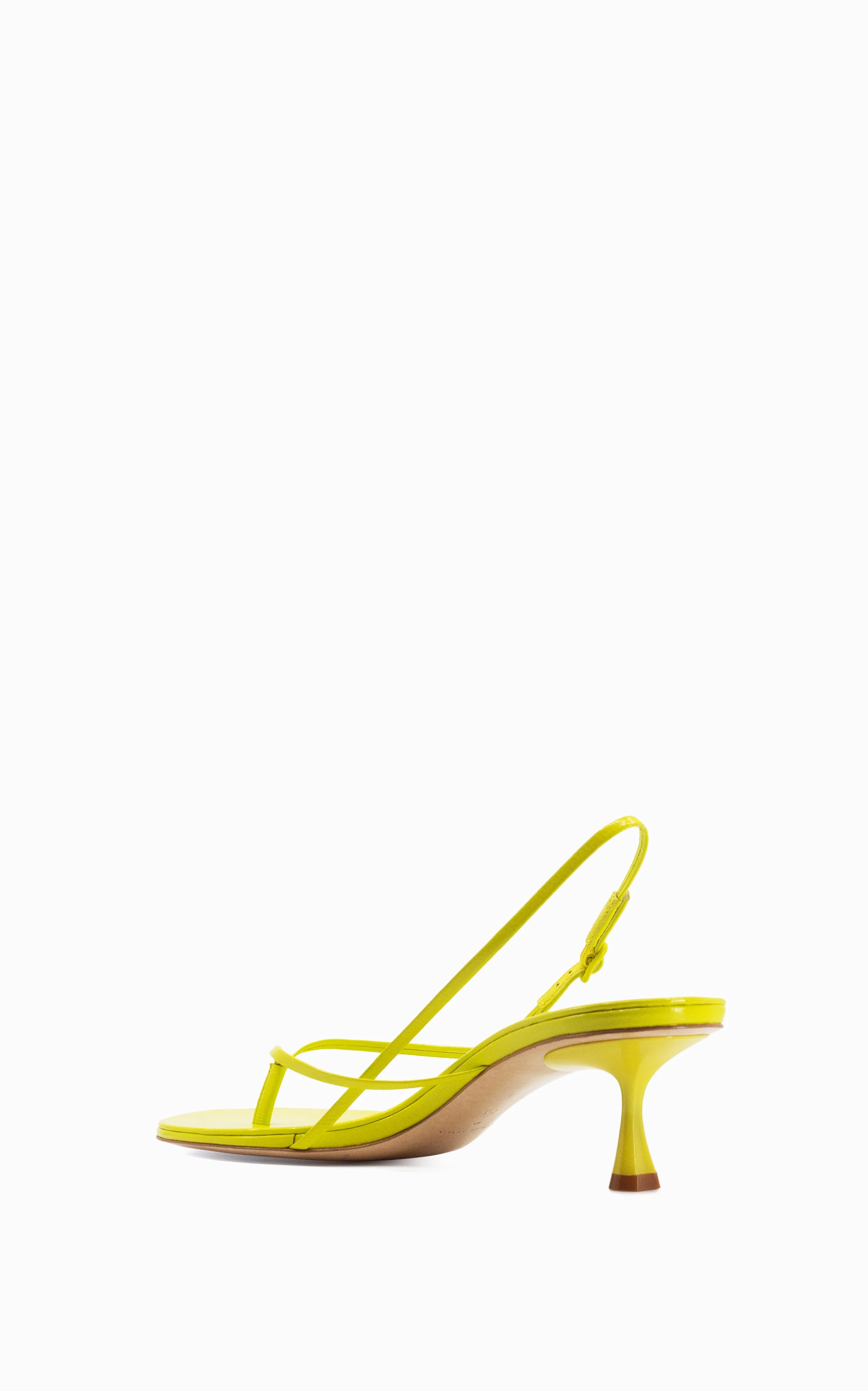 Wishbone 50 Heel | Acid Yellow