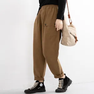 Women Cotton Linen Pants 3 Color