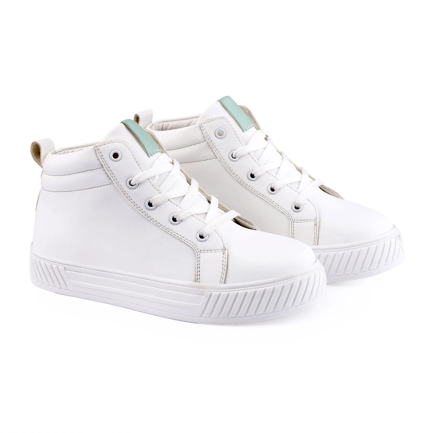 Women's Vegan Leather Casual Sneakers Shoes