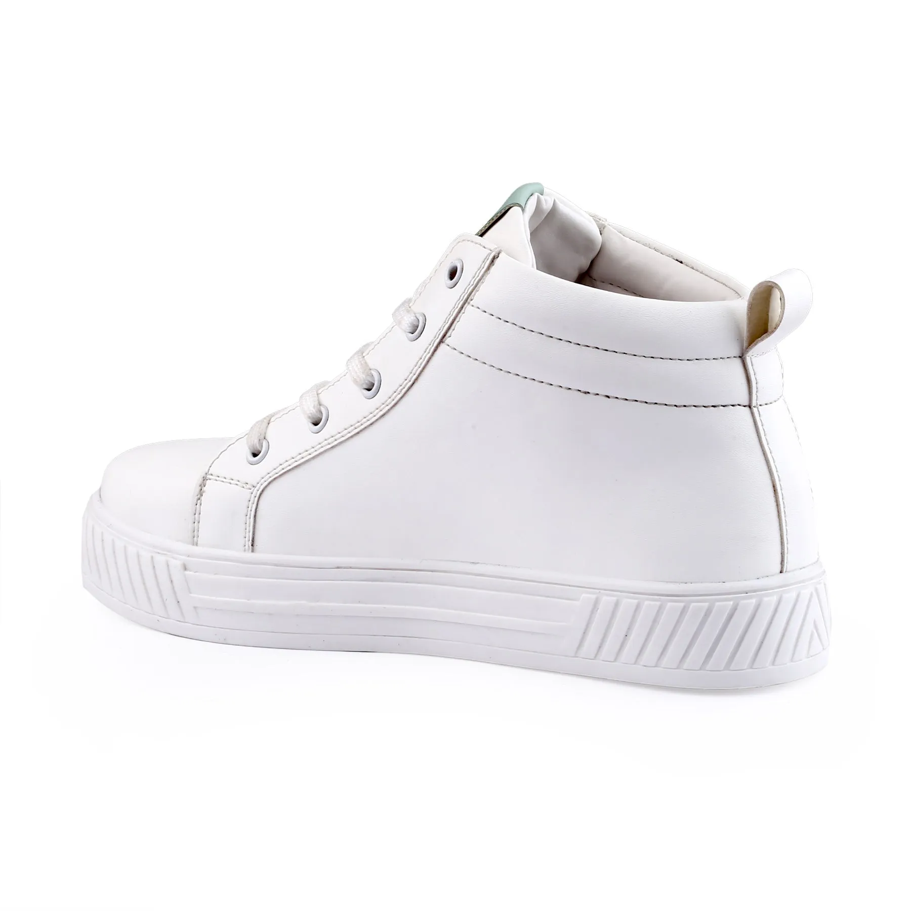 Women's Vegan Leather Casual Sneakers Shoes