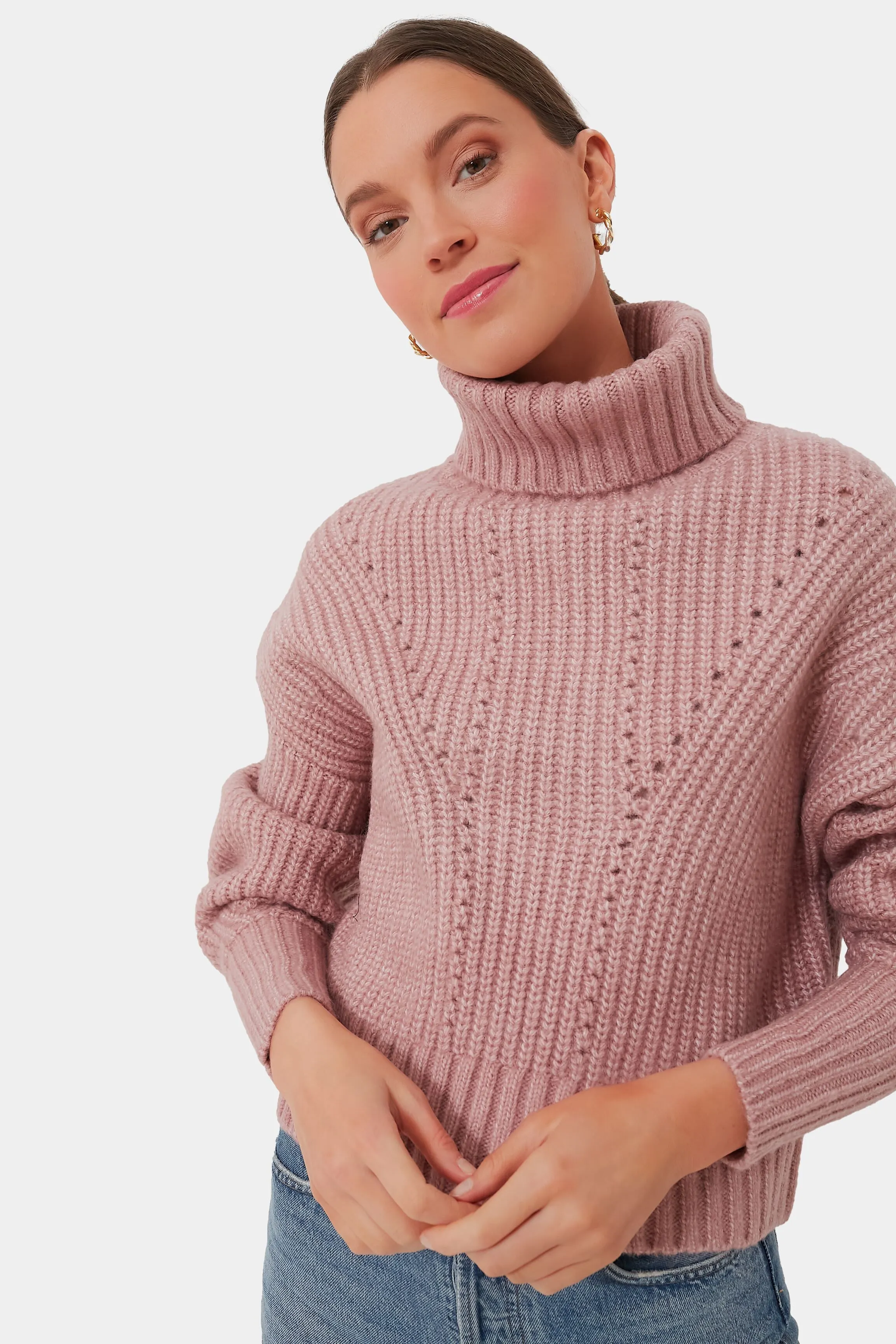 Woodrose Rogan Cropped Knit