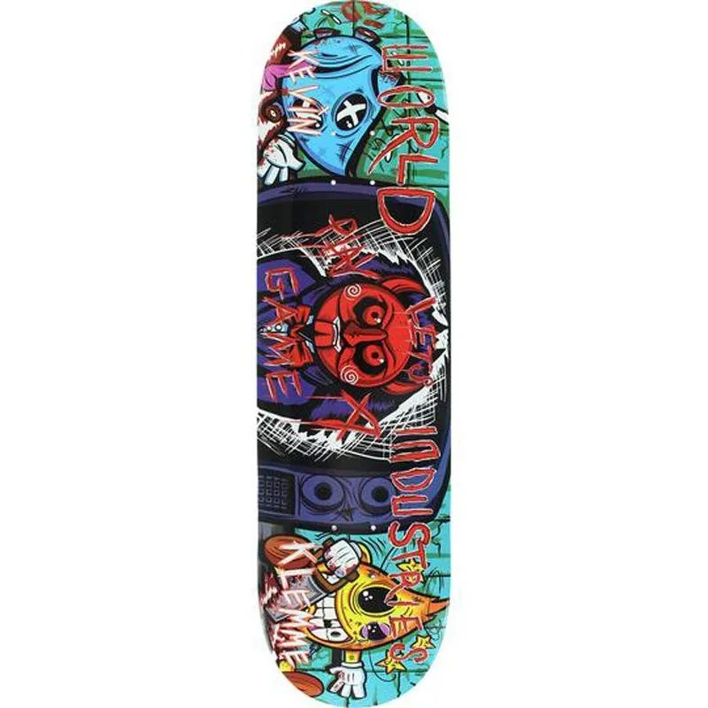 World Industries 8.25” Kevin Klemme Saw Boys Skateboard Deck