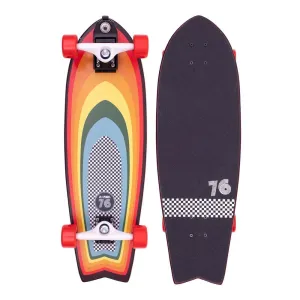 Z-Flex Surf-A-Gogo Fishtail 31" Surfskate Cruiser Longboard