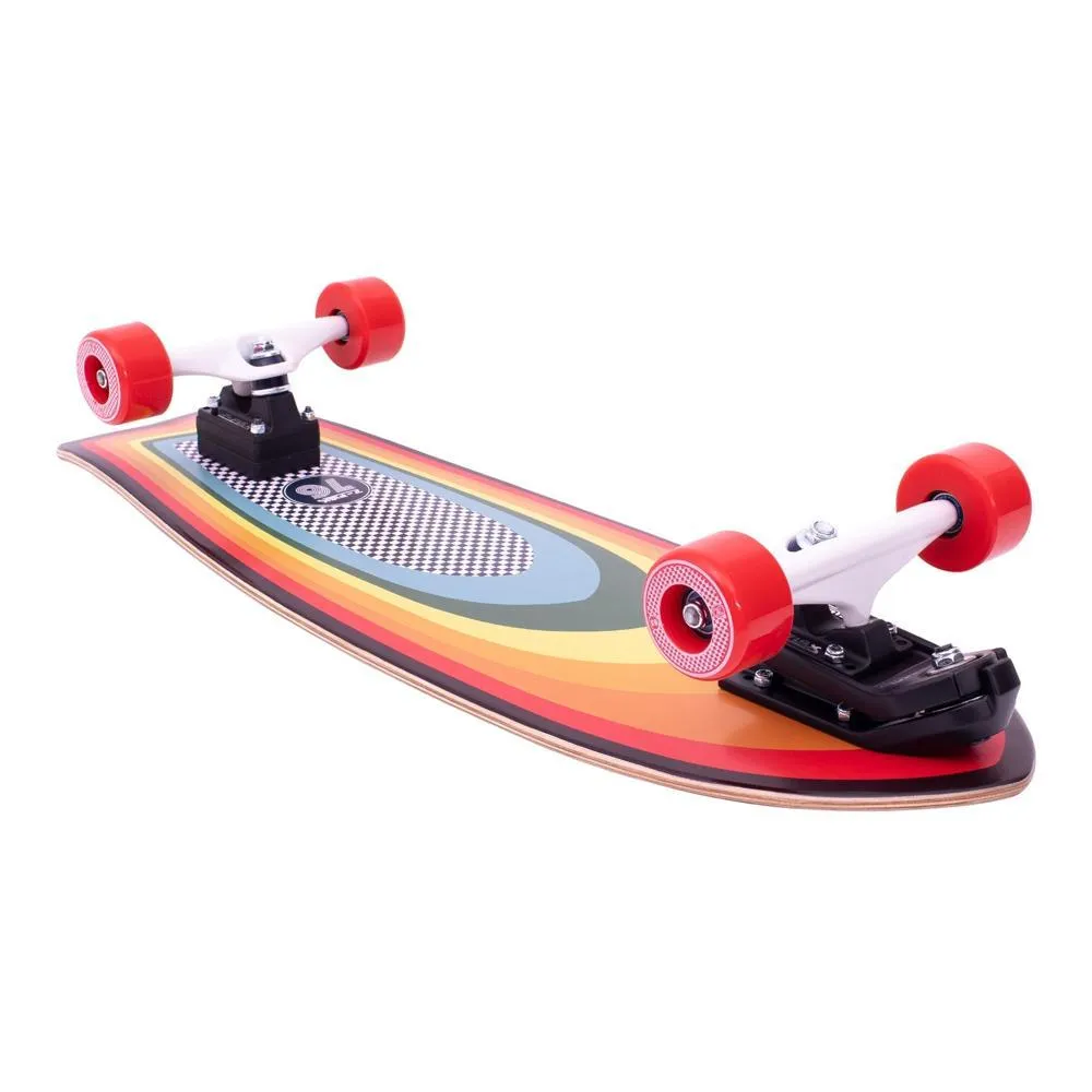 Z-Flex Surf-A-Gogo Fishtail 31" Surfskate Cruiser Longboard