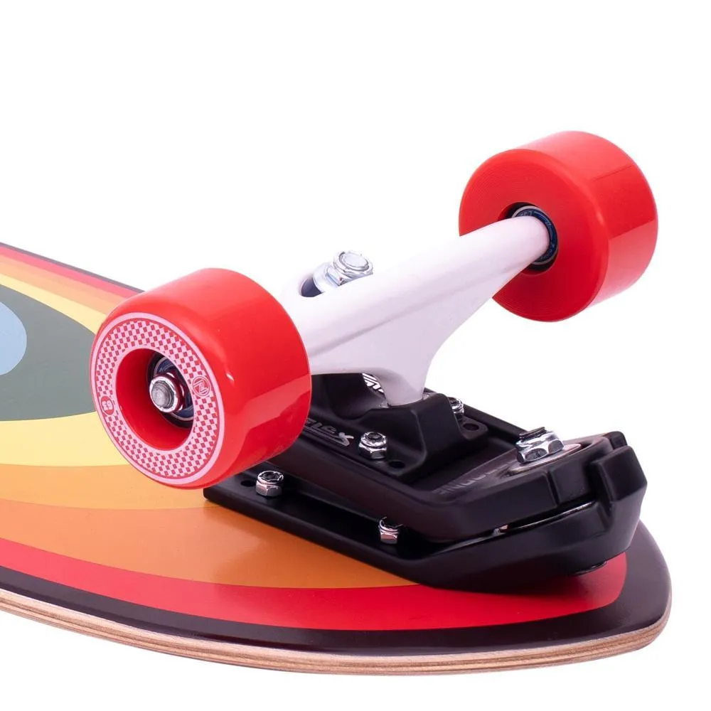 Z-Flex Surf-A-Gogo Fishtail 31" Surfskate Cruiser Longboard