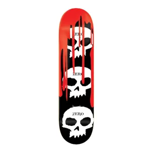 ZERO 3 SKULL BLOOD DECK – BLACK 8.0"